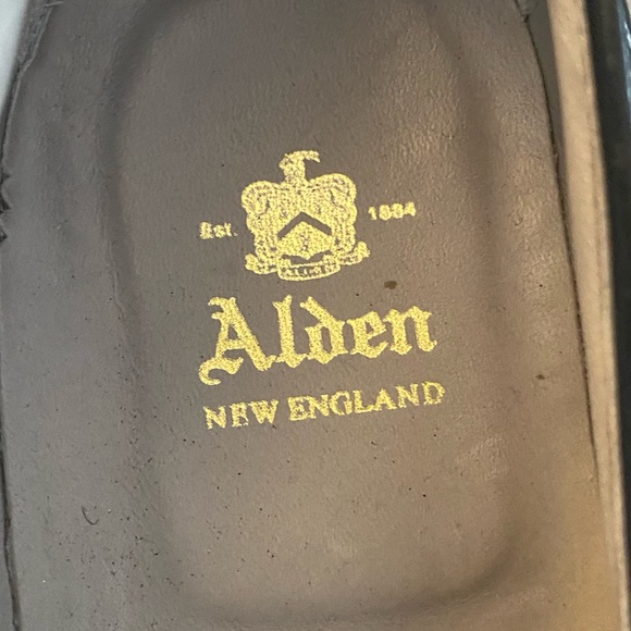 ALDEN BOOTMAKERS OF NEW ENGLAND FULL STRAP SLIP-ON 8.5 B (EXCELLENT CONDITION) - Picture 12 of 15